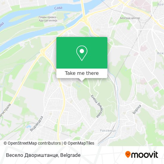 Весело Двориштанце map