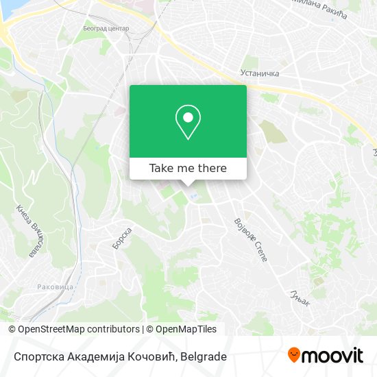 Спортска Академија Кочовић map