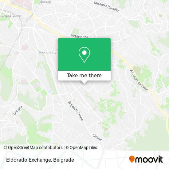 Eldorado Exchange map