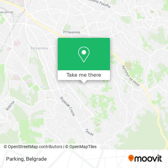 Parking map