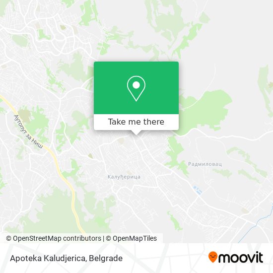 Apoteka Kaludjerica map