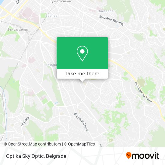 Optika Sky Optic map