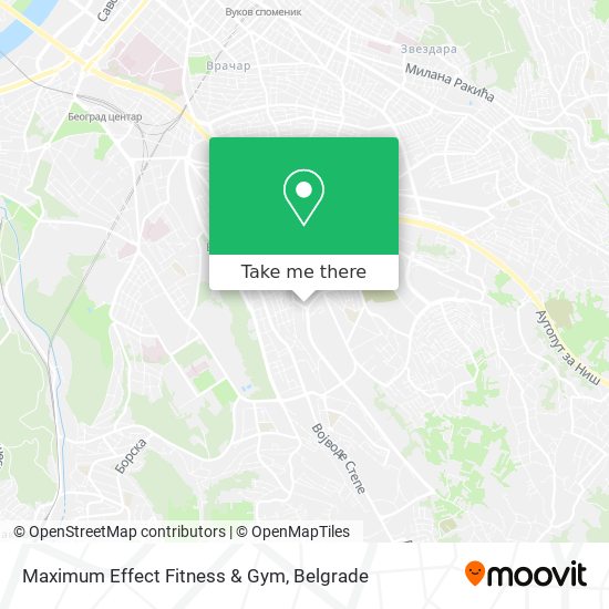 Maximum Effect Fitness & Gym map