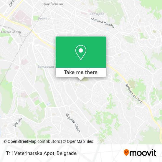 Tr I Veterinarska Apot map