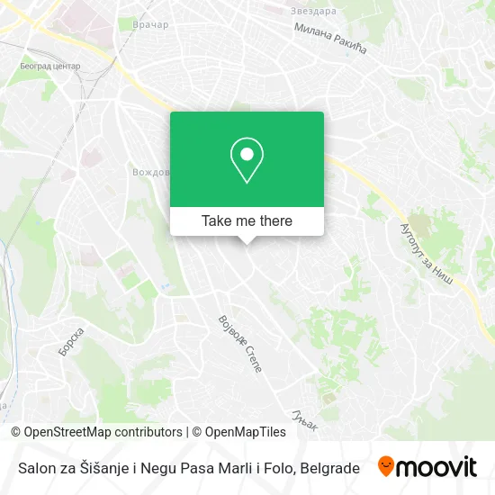 Salon za Šišanje i Negu Pasa Marli i Folo map