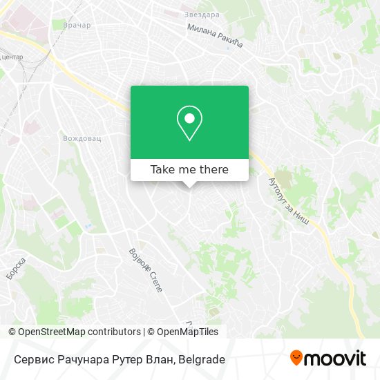 Сервис Рачунара Рутер Влан map