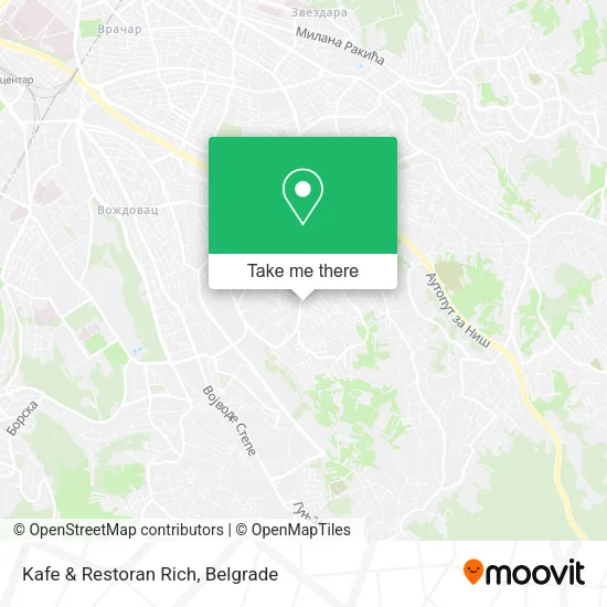 Kafe & Restoran Rich map