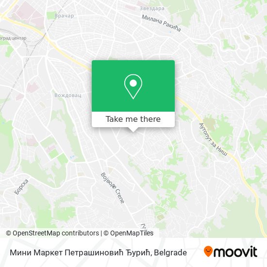 Мини Маркет Петрашиновић Ђурић map