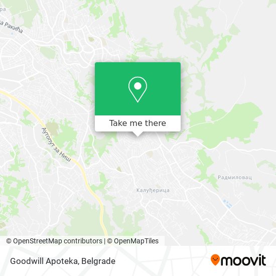 Goodwill Apoteka map