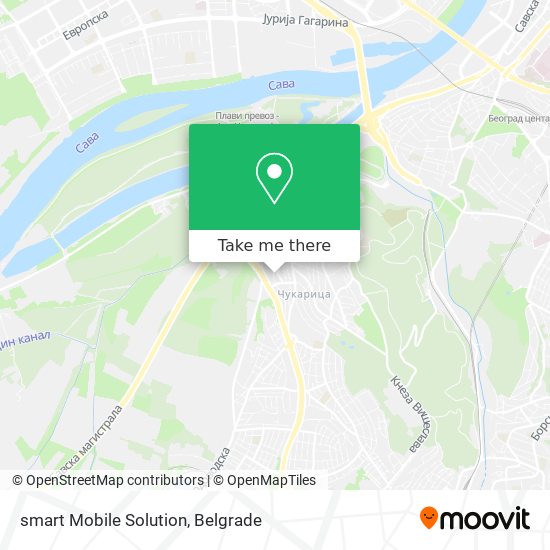 smart Mobile Solution map