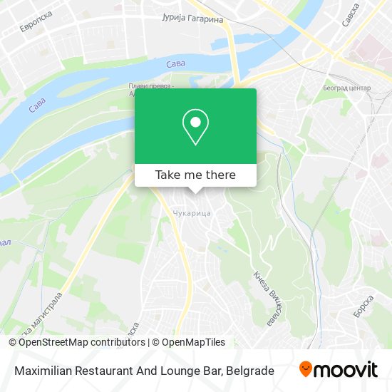 Maximilian Restaurant And Lounge Bar map