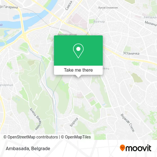 Ambasada map