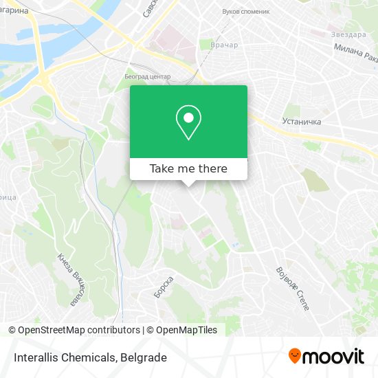 Interallis Chemicals map