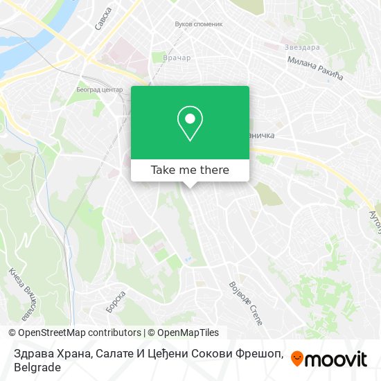 Здрава Храна, Салате И Цеђени Сокови Фрешоп map