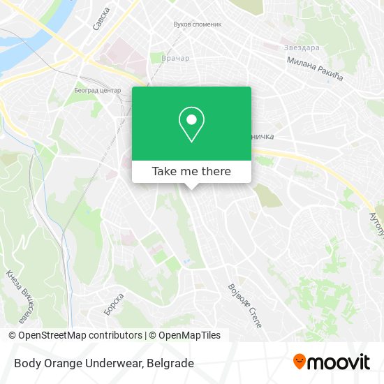 Body Orange Underwear map