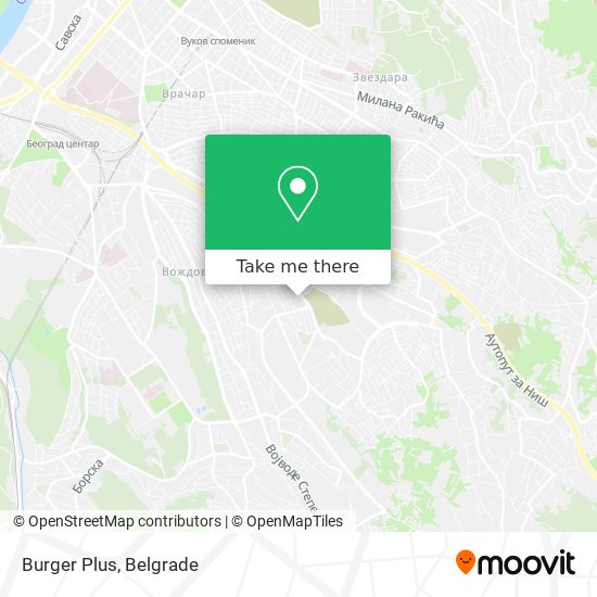 Burger Plus map