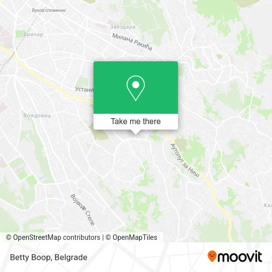 Betty Boop map