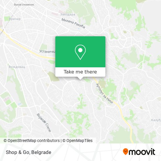 Shop & Go map