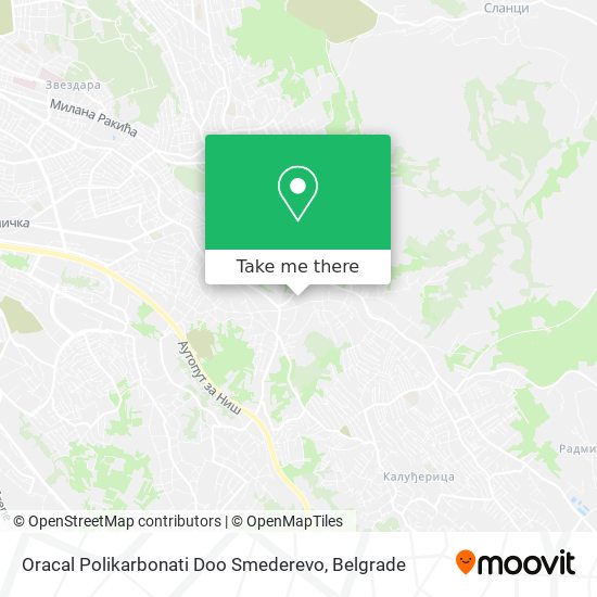 Oracal Polikarbonati Doo Smederevo map