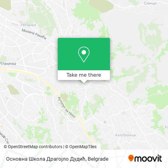 Основна Школа Драгојло Дудић map