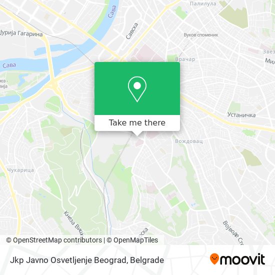 Jkp Javno Osvetljenje Beograd map