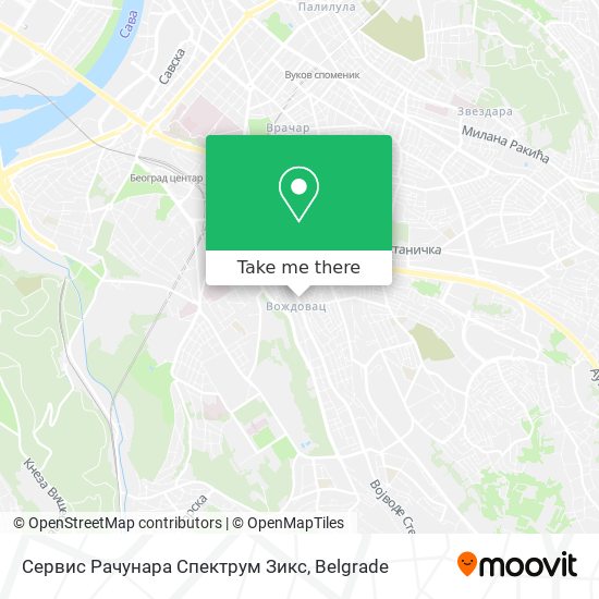 Сервис Рачунара Спектрум Зикс map