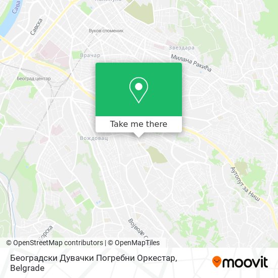 Београдски Дувачки Погребни Оркестар map