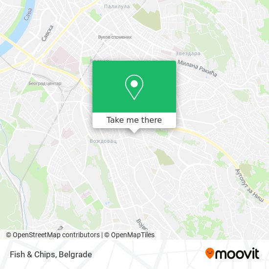 Fish & Chips map