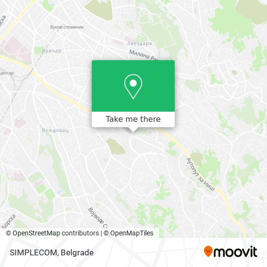 SIMPLECOM map