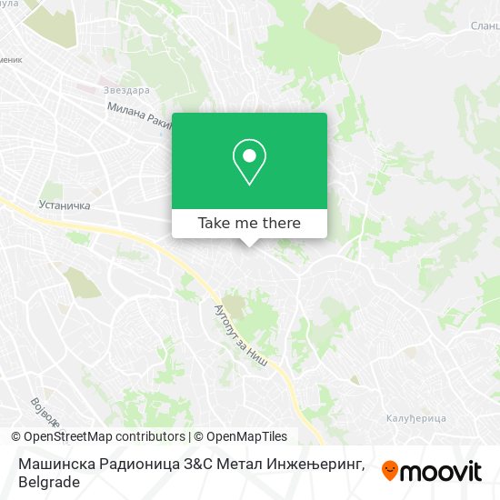 Машинска Радионица З&С Метал Инжењеринг map