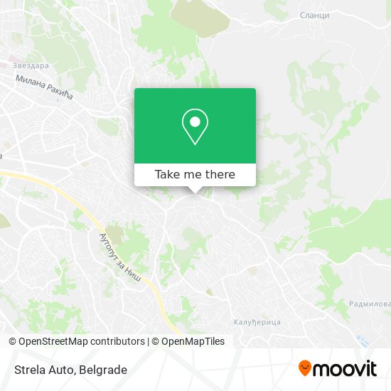 Strela Auto map