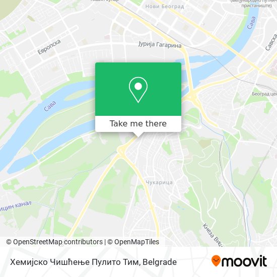 Хемијско Чишћење Пулито Тим map