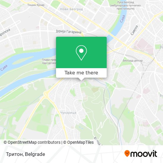 Тритон map