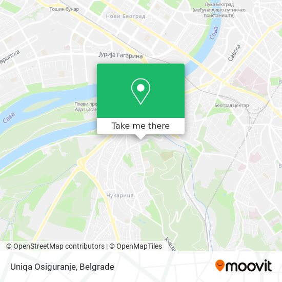 Uniqa Osiguranje map