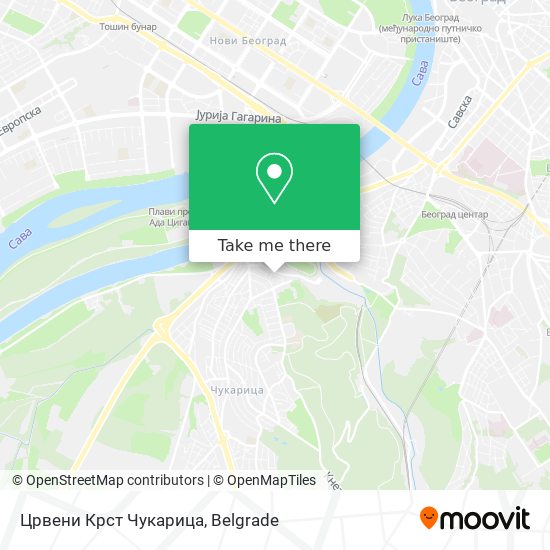 Црвени Крст Чукарица map