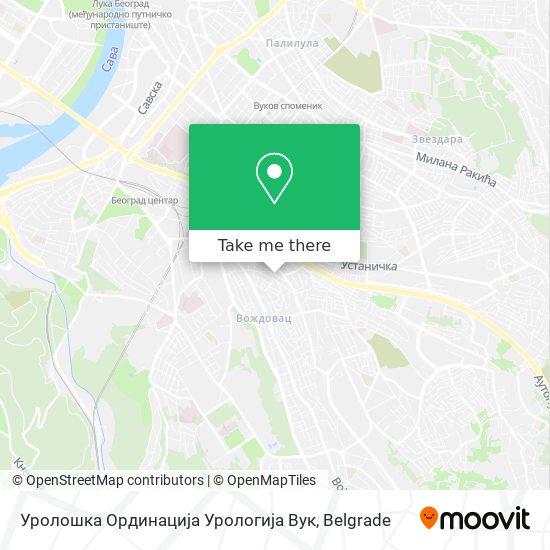 Уролошка Ординација Урологија Вук map