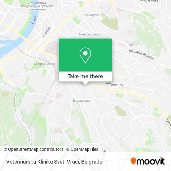 Veterinarska Klinika Sveti Vrači map