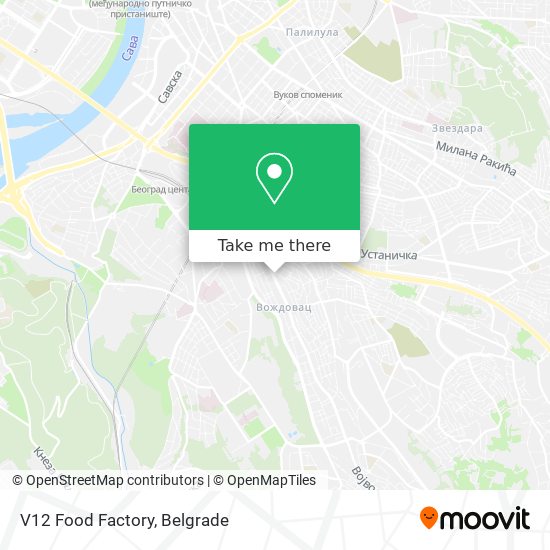 V12 Food Factory map