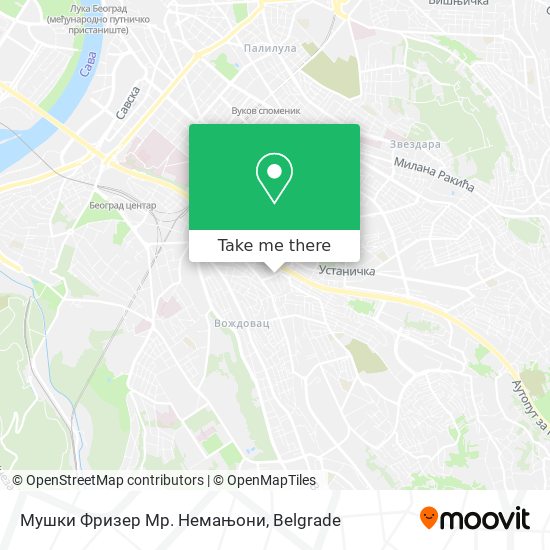 Мушки Фризер Мр. Немањони map