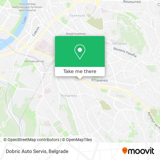 Dobric Auto Servis map