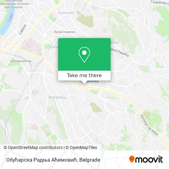 Обућарска Радња Аћимовић map