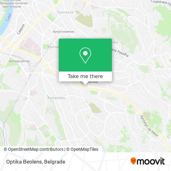 Optika Beolens map