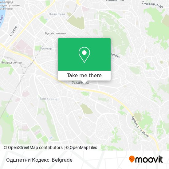 Одштетни Кодекс map