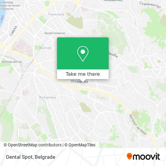 Dental Spot map