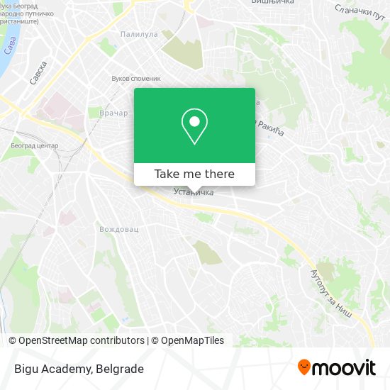 Bigu Academy map