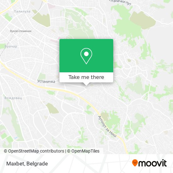 Maxbet map