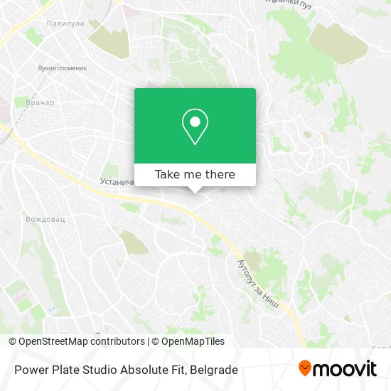 Power Plate Studio Absolute Fit map