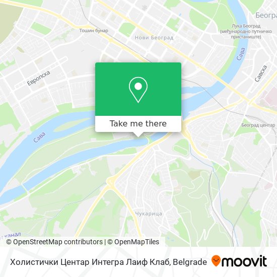 Холистички Центар Интегра Лаиф Клаб map