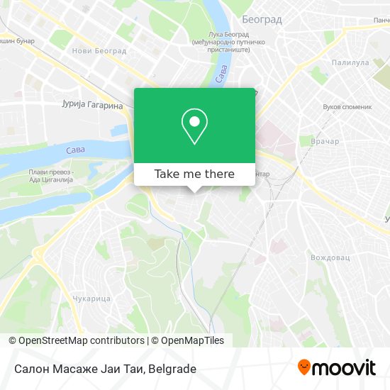 Салон Масаже Јаи Таи map