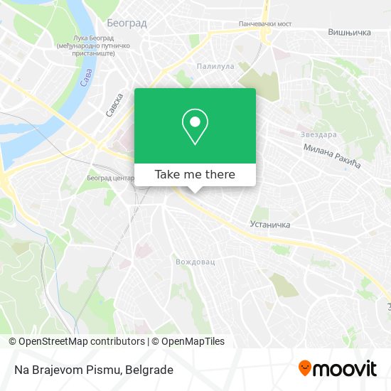 Na Brajevom Pismu map